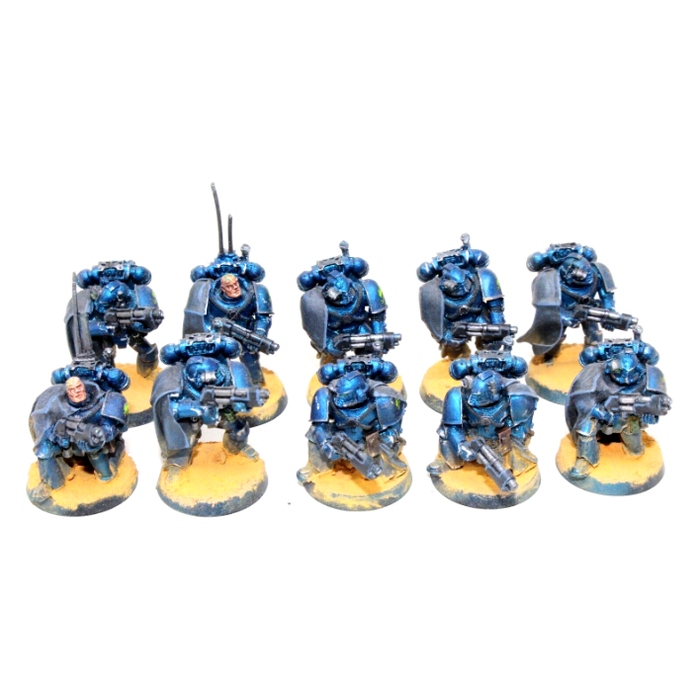 Warhammer Space Marines Horus Heresy Mor Deythan Strike Squad Well Painted A22