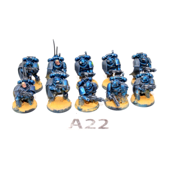 Warhammer Space Marines Horus Heresy Mor Deythan Strike Squad Well Painted A22