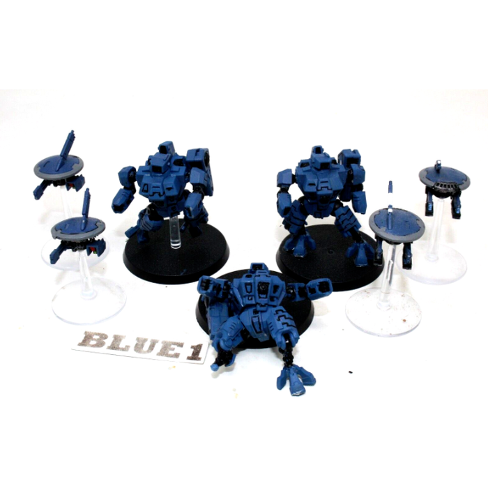 Warhammer Tau XV8 Crisis Battlesuit Team BLUE1