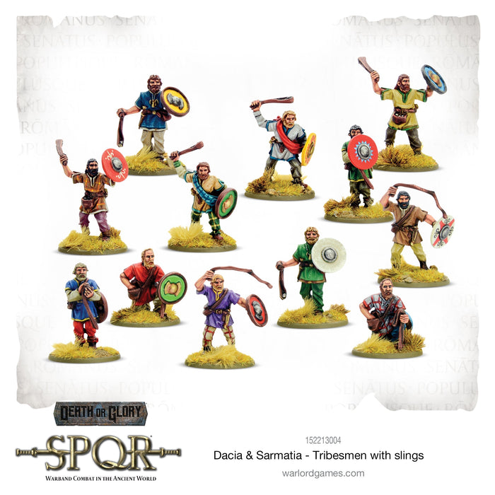 SPQR: Dacia & Sarmatia - Tribesmen with Slings New - Tistaminis