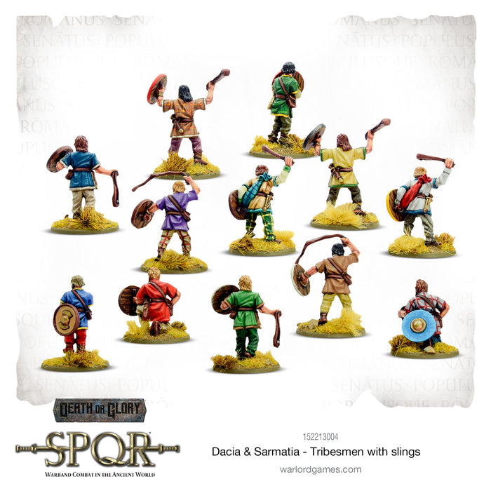 SPQR: Dacia & Sarmatia - Tribesmen with Slings New - Tistaminis