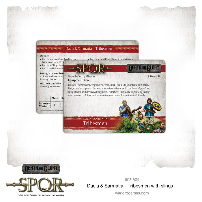 SPQR: Dacia & Sarmatia - Tribesmen with Slings New - Tistaminis