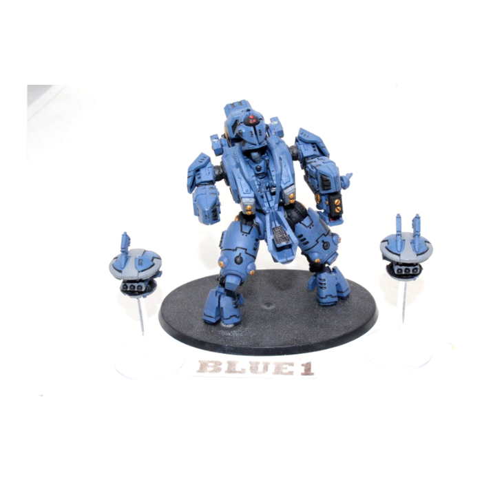 Warhammer Tau XV95 Ghostkteel Battlesuit BLUE1