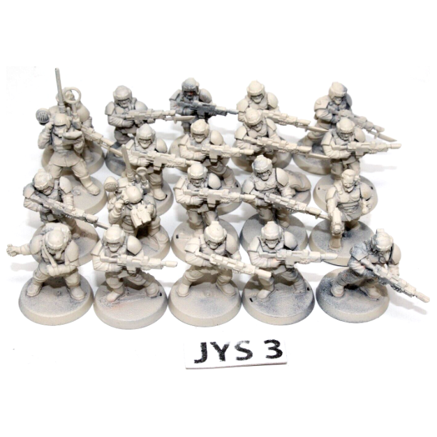 Warhammer Imperial Guard Cadian Shock Troops JYS3