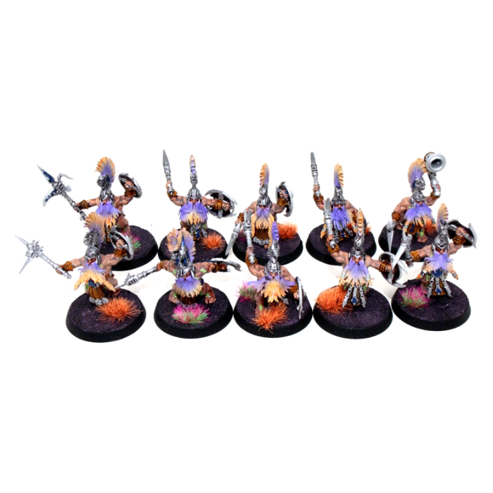 Warhammer Dwarves Fyreslayers Vulkite Berserkers Well Painted A26 - Tistaminis