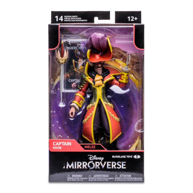 Disney Mirrorverse 7 Inch Action Figure Wave 3 - Captain Hook New - Tistaminis