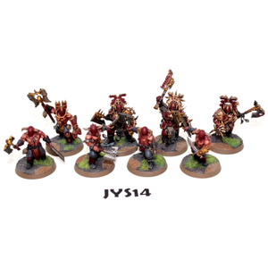 Warhammer Warriors of Chaos Bloodwarriors and Bloodreavers Well Painted JYS14 - Tistaminis