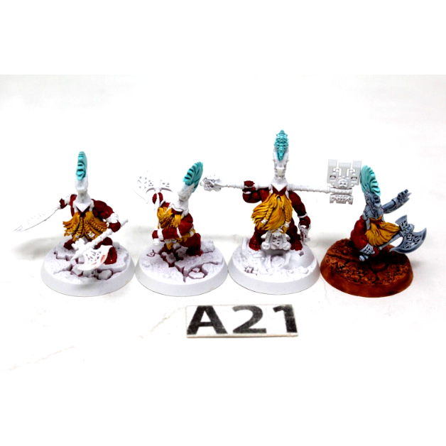 Warhammer Shadespire Dwarves Chosen Axes - A21 - Tistaminis
