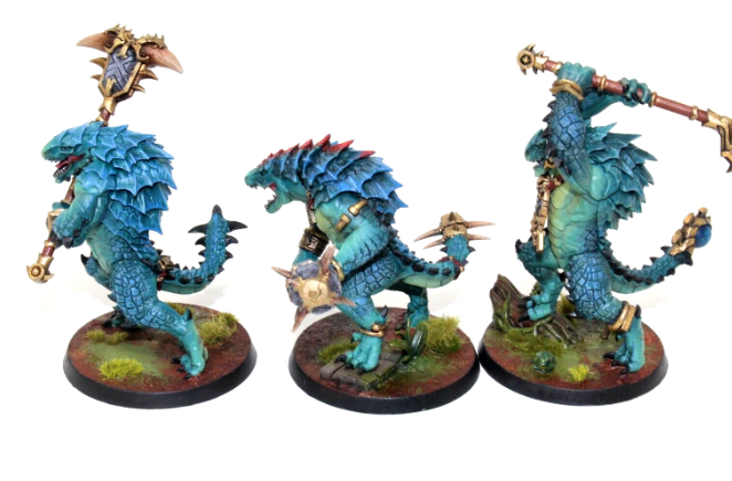 Warhammer Lizardmen Seraphon Kroxigor Well Painted