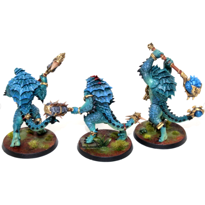 Warhammer Lizardmen Seraphon Kroxigor Well Painted