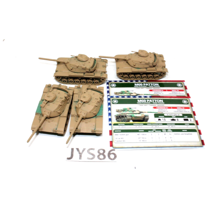 Team Yankee American M60 Pattons JYS86 - Tistaminis