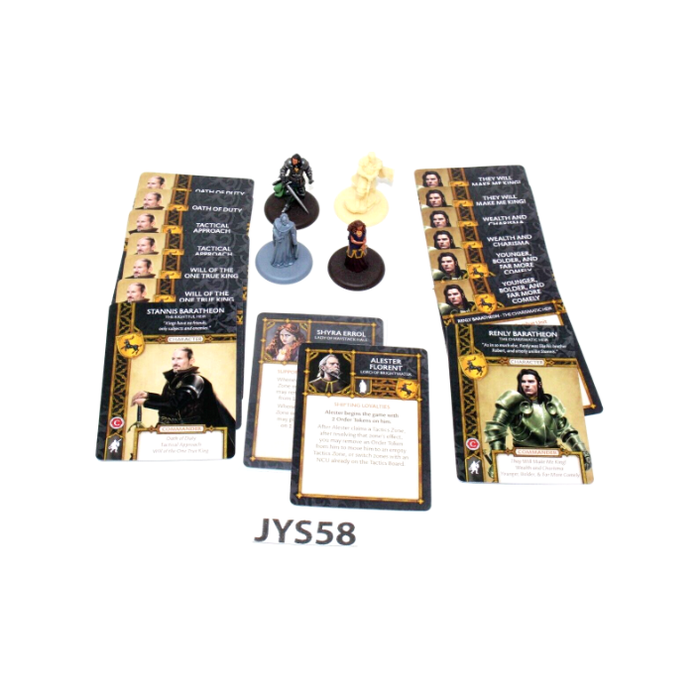 A Song of Ice and Fire Baratheon Starter Set Heroes JYS58