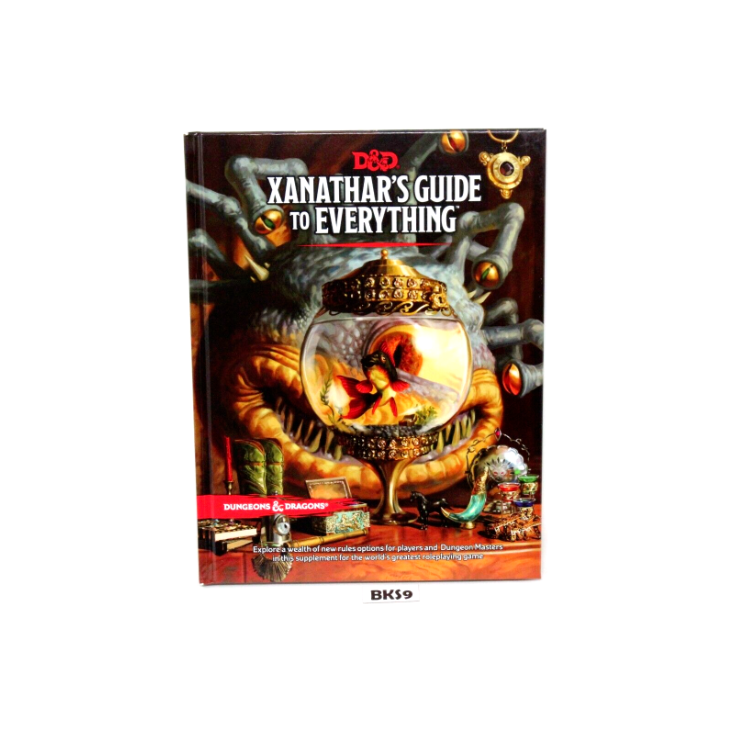 Dungeons and Dragons Xanathar's Guide to Everything BKS9 - Tistaminis
