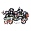 Warhammer Space Marines Terminator Assault Squad Well Painted A29 - Tistaminis