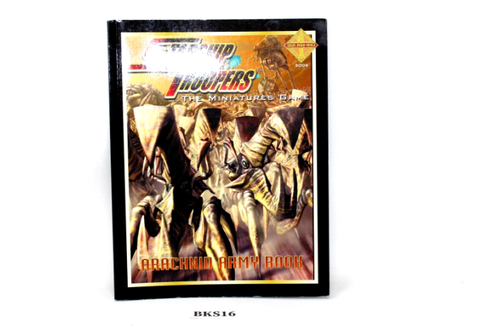 Starship Troopers Arachnid Army Book BSK16