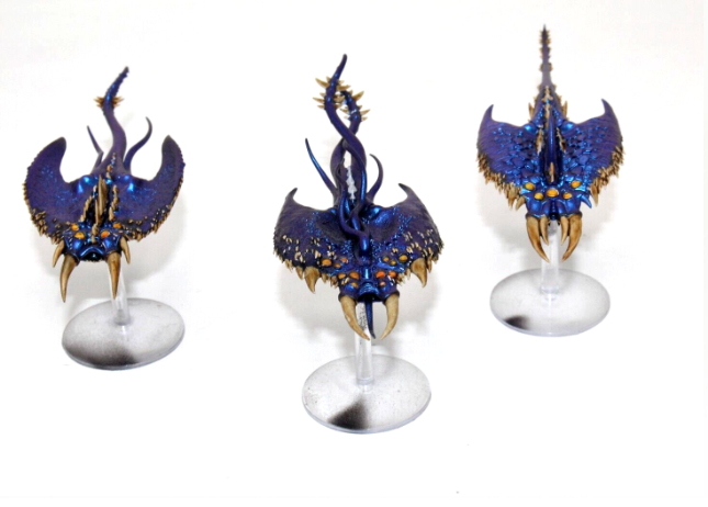 Warhammer Chaos Daemons Screemers of Tzeentch Well Painted JYS58