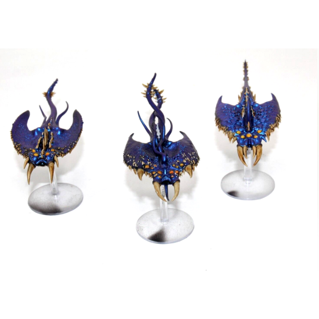 Warhammer Chaos Daemons Screemers of Tzeentch Well Painted JYS58