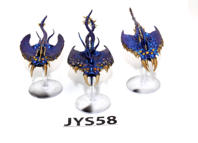 Warhammer Chaos Daemons Screemers of Tzeentch Well Painted JYS58