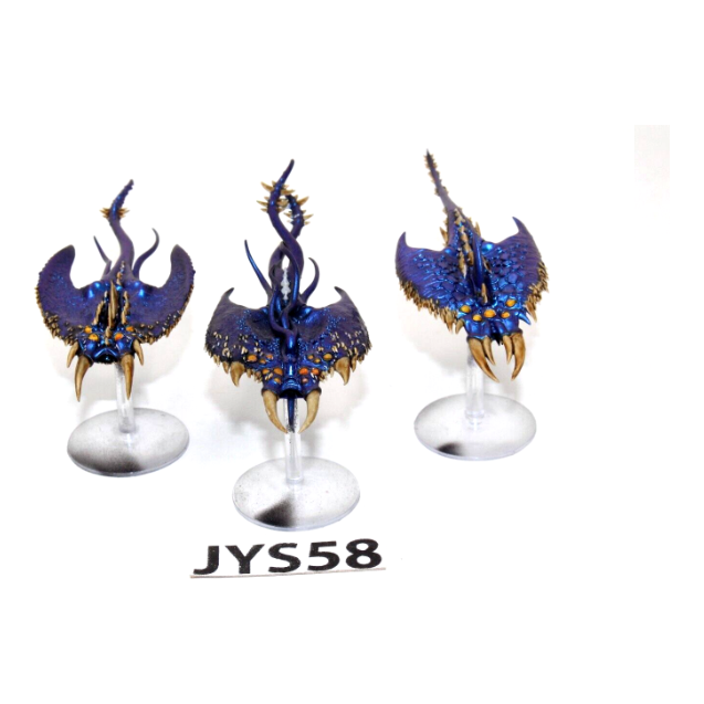 Warhammer Chaos Daemons Screemers of Tzeentch Well Painted JYS58