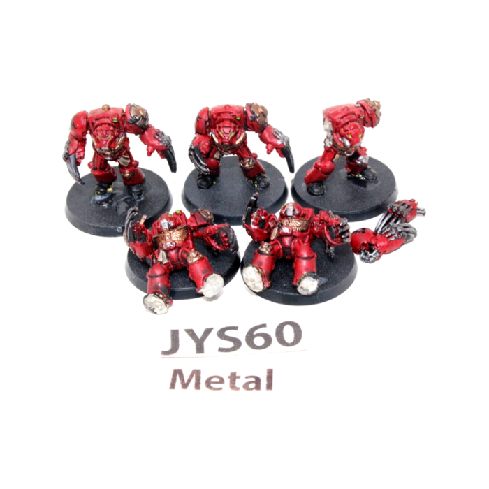 Warhammer Blood Angels Assault Terminators Metal JYS60