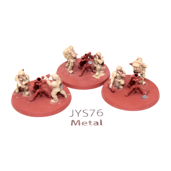 Warhammer Imperial Guard Heavy Weapons Team Metal JYS76