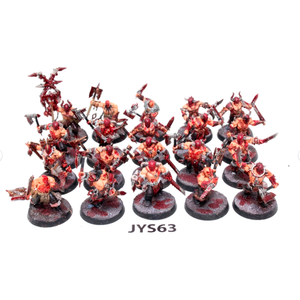 Warhammer Warriors of Chaos Blood Reavers Well Painted JYS63 - Tistaminis