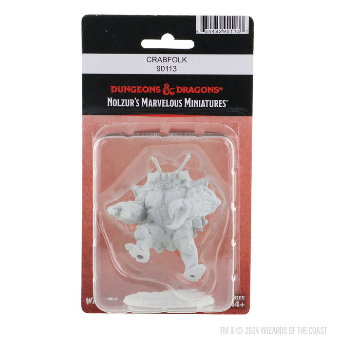 Dungeons and Dragons Nolzur's Marvelous Unpainted Miniatures: Crabfolk