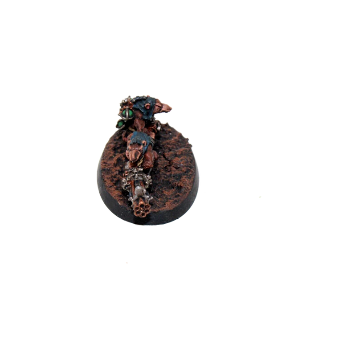 Warhammer Skaven Rattling Gun Team Metal Well Painted A4