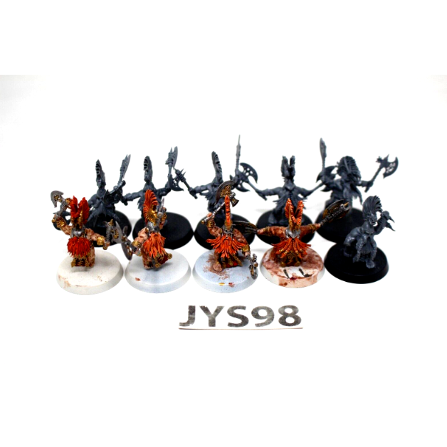 Warhammer Dwarf Fyreslayers Vulkite Berzerkers - JYS98 - Tistaminis