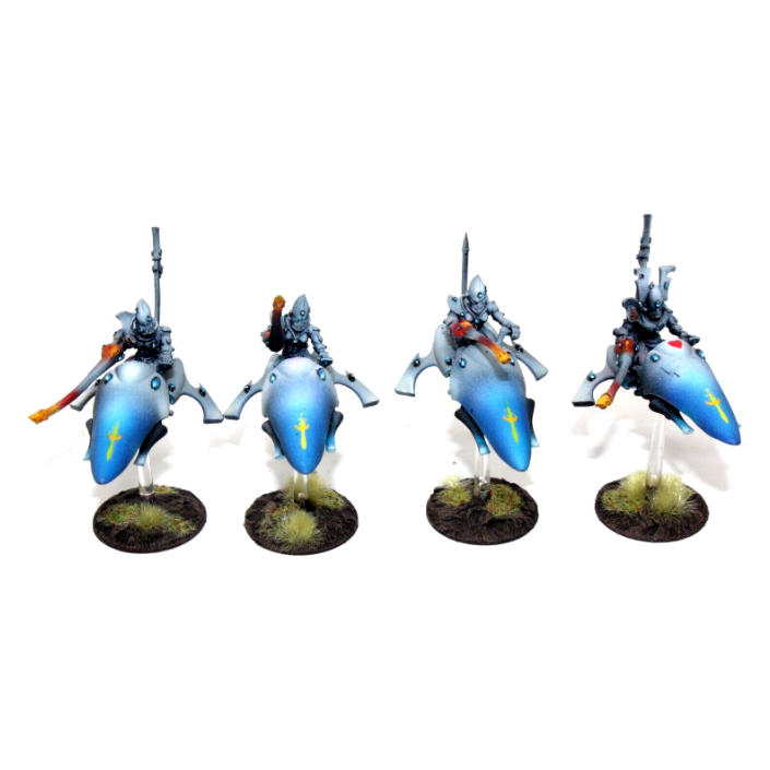Warhammer Eldar Shining Spears Well Painted Magnetized A27 - Tistaminis