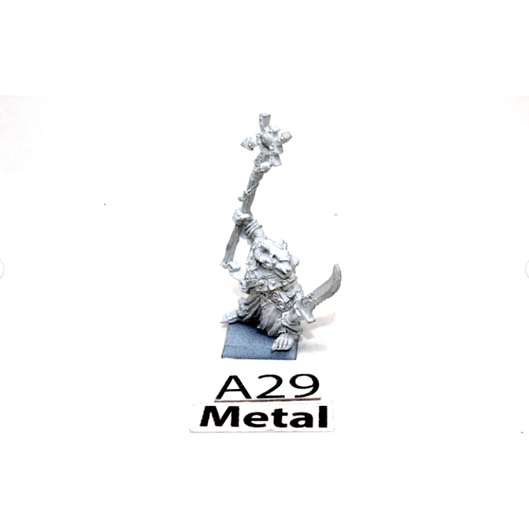 Warhammer Skaven Grey Seer Metal A29 - Tistaminis