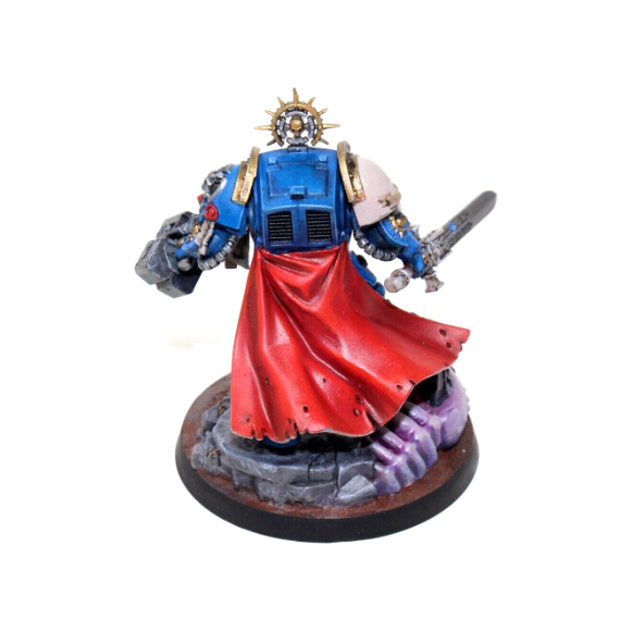 Warhammer Space Marines Primaris Captain in Terminator Armour Well Painted