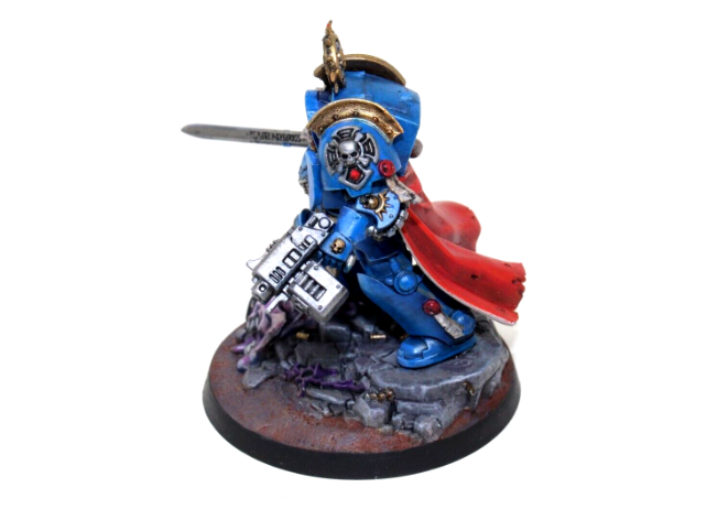 Warhammer Space Marines Primaris Captain in Terminator Armour Well Painted