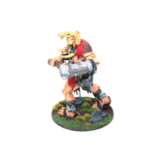 Warhammer Ogre Kingdoms Sons of Behamat King Brodd Well Painted - ULN10