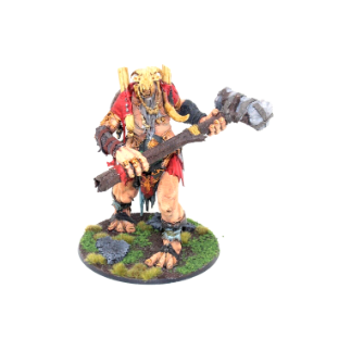 Warhammer Ogre Kingdoms Sons of Behamat King Brodd Well Painted - ULN10