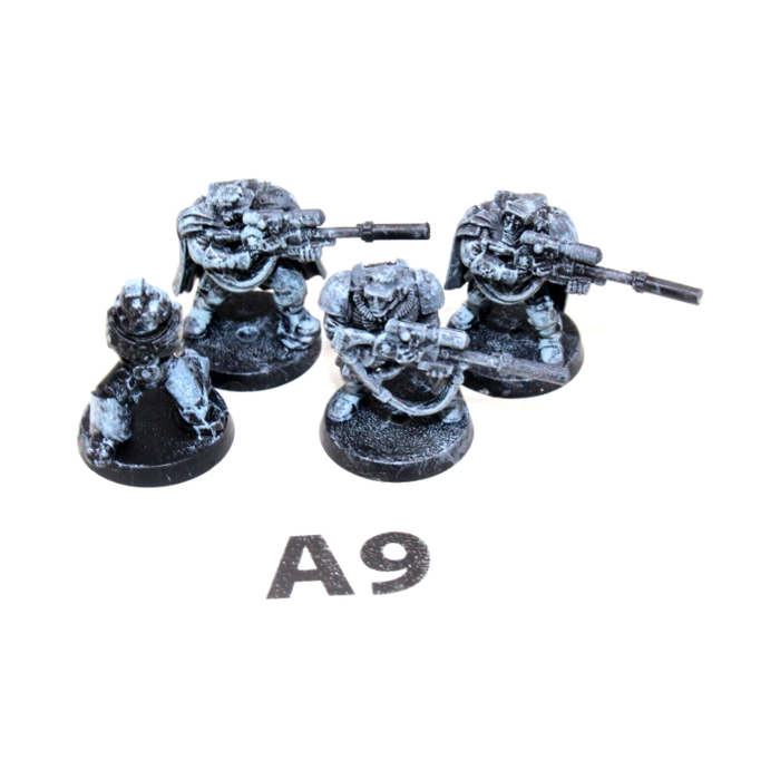 Warhammer Space Marines Scouts with Snipers A9