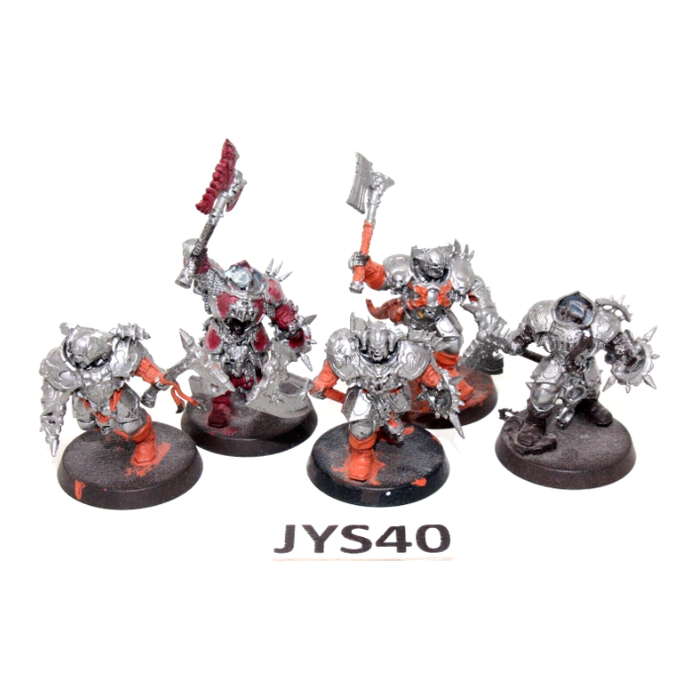 Warhammer Warriors of Chaos Blades of Khorne Blood Warriors JYS40 - Tistaminis