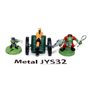 Warhammer Orks Metal Cannon with Crew	JYS32 - Tistaminis