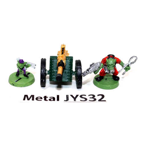 Warhammer Orks Metal Cannon with Crew	JYS32 - Tistaminis