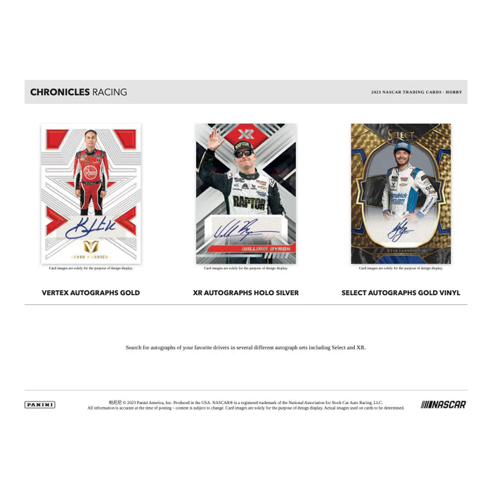 PANINI CHRONICLES RACING 2023 New - Tistaminis