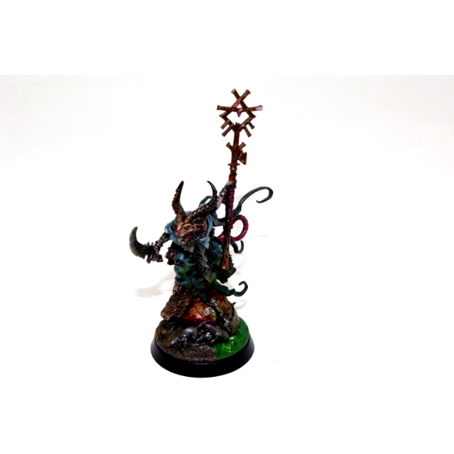 Warhammer Skaven Grey Seer Well Panted A4