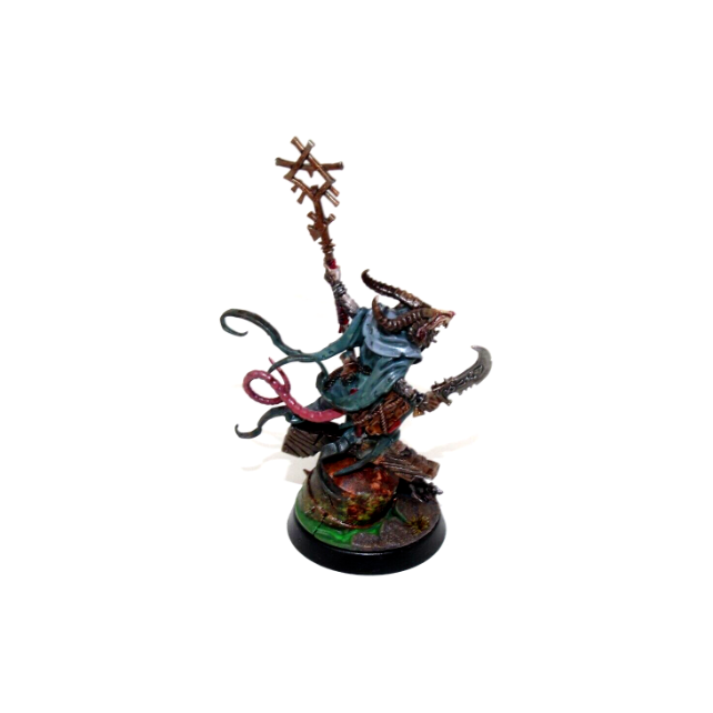 Warhammer Skaven Grey Seer Well Panted A4