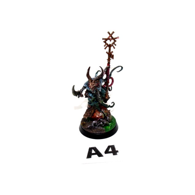 Warhammer Skaven Grey Seer Well Panted A4