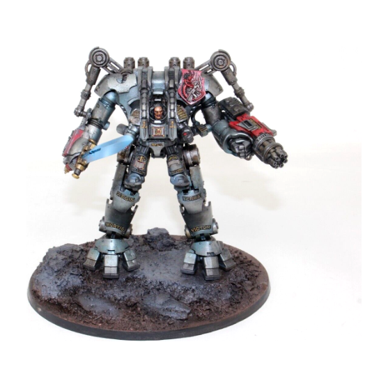 Warhammer Grey Knights Nemesis Dreadknight Well Painted