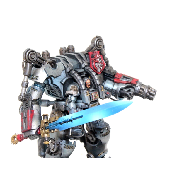 Warhammer Grey Knights Nemesis Dreadknight Well Painted