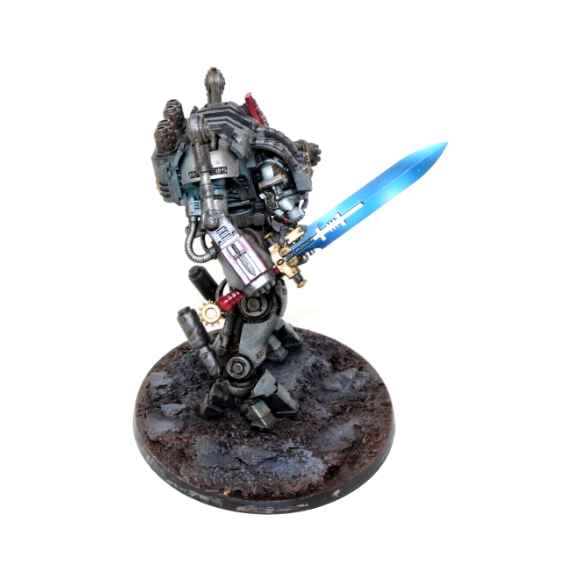 Warhammer Grey Knights Nemesis Dreadknight Well Painted