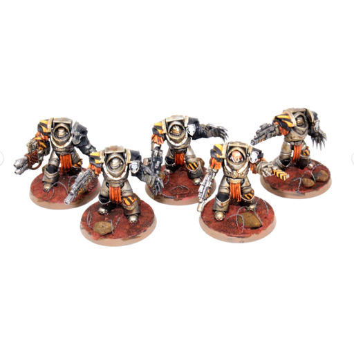 Warhammer Space Marines Horus Heresy Legion Cataphractii Terminator Squad Well Painted JYS98 - Tistaminis