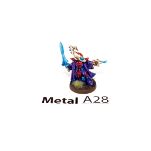 Warhammer Eldar Warlock Well Painted Metal A28 - Tistaminis
