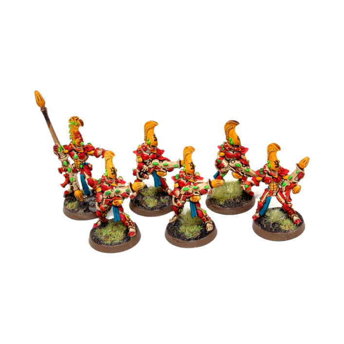 Warhammer Eldar Fire Dragons Well Painted Metal A28 - Tistaminis