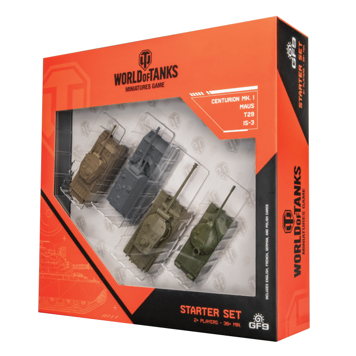 World of Tanks Starter Set (Maus, T29, IS-3, Centurion) - Tistaminis